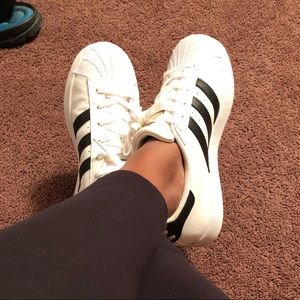 adidas Shoes - Adidas tennis with black stripes adidas Shoes - Adidas tennis with black stripes